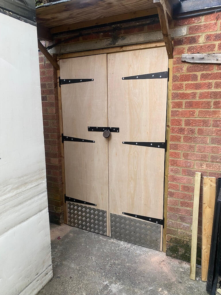 Store Doors Completed